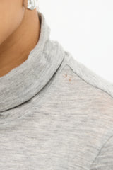 The Row Cashmere Turtleneck Top
