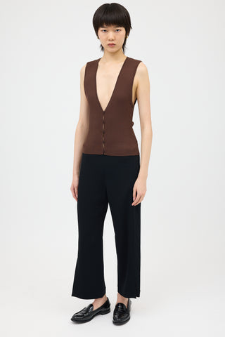 The Row Cropped Straight Leg Pant
