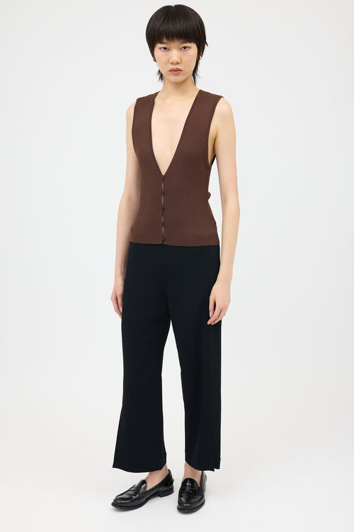 The Row Cropped Straight Leg Pant