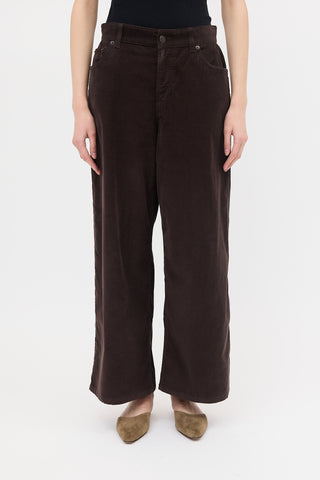 The Row Corduroy Montero Pant