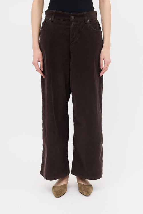 The Row Corduroy Montero Pant