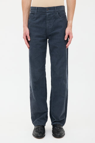 The Row Corduroy Straight Leg Pant