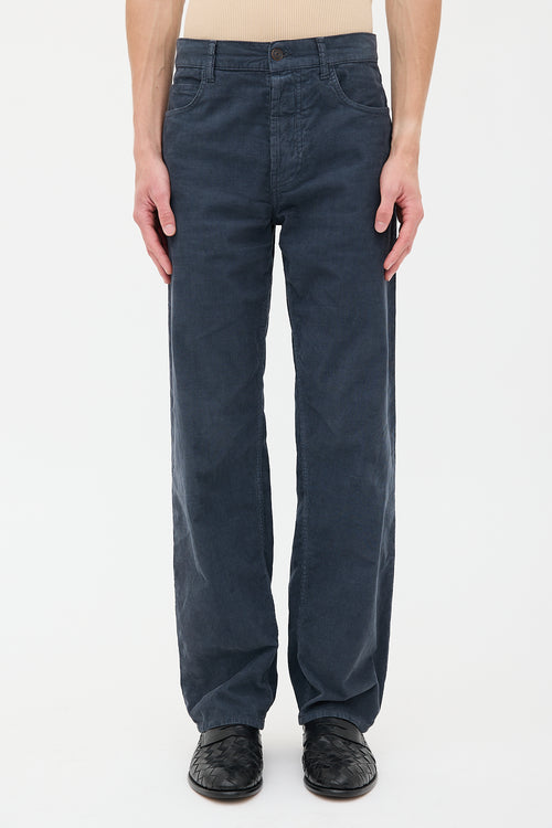 The Row Corduroy Straight Leg Pant