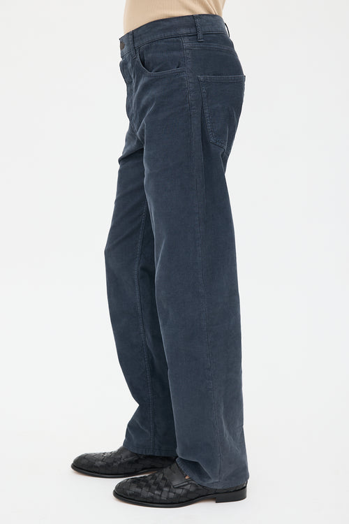 The Row Corduroy Straight Leg Pant