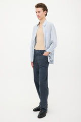 The Row Corduroy Straight Leg Pant