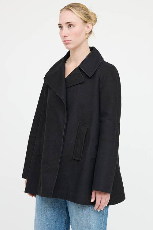 The Row Cotton A-line Coat