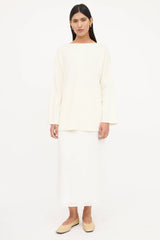 The Row Knit Textured Top