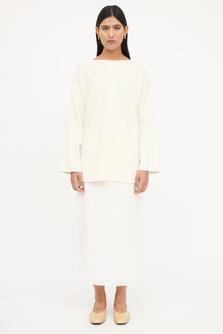 The Row Knit Textured Top