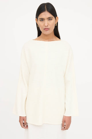 The Row Knit Textured Top