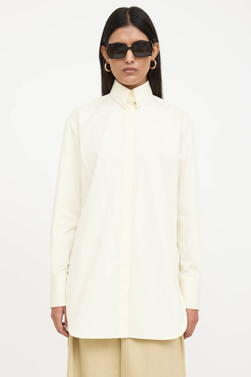 The Row Removable Collar Shirt