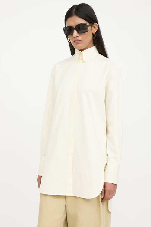 The Row Removable Collar Shirt