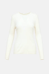 The Row Knit Long Sleeve Top