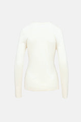 The Row Knit Long Sleeve Top