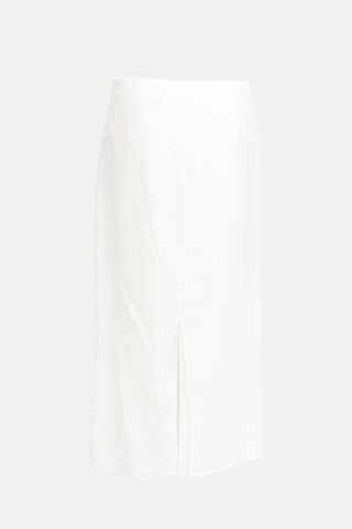 The Row Linen Berth Skirt