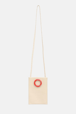 The Row Leather Medicine Crossbody Pouch