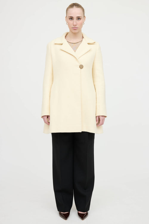 The Row Cotton Wool Coat