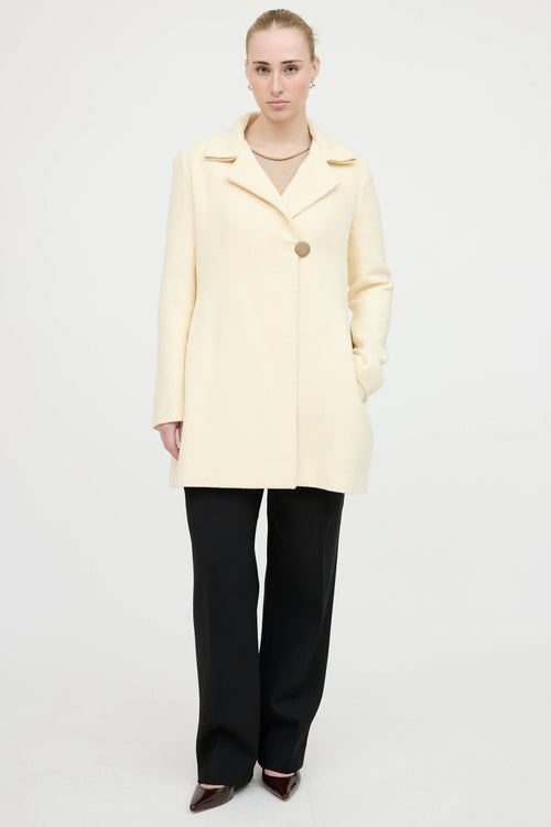 The Row Cotton Wool Coat
