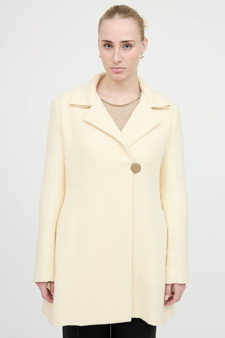 The Row Cotton Wool Coat
