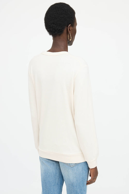 The Row Wool Ribbed Knit Sweater