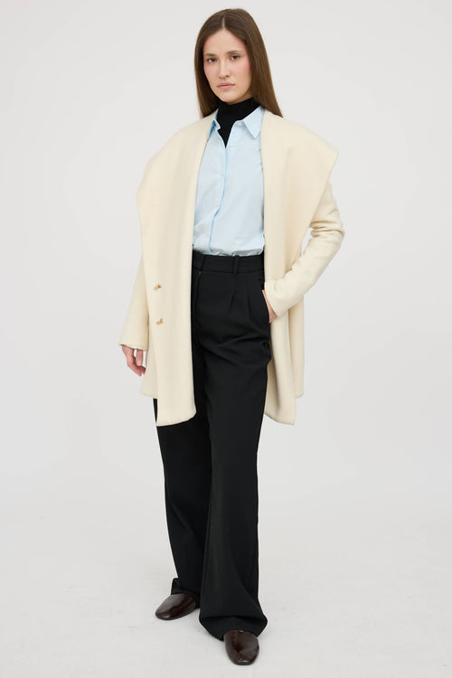 The RowHooded Wrap Coat