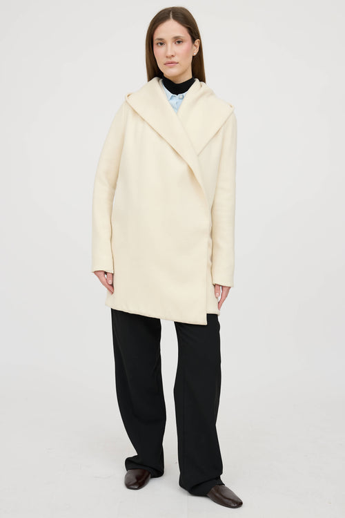 The RowHooded Wrap Coat