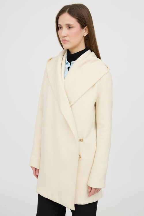 The RowHooded Wrap Coat