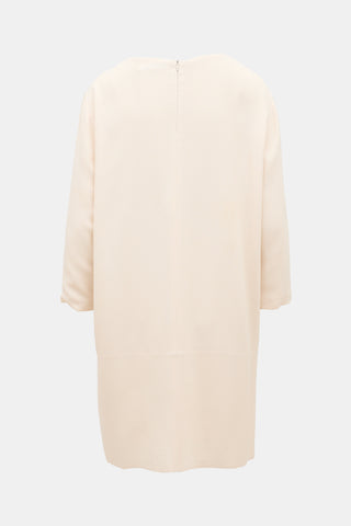 The Row Crepe Shift Dress