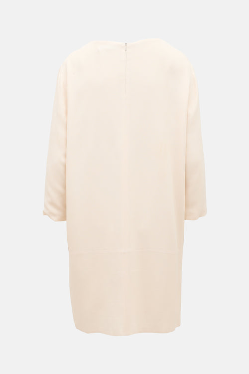 The Row Crepe Shift Dress