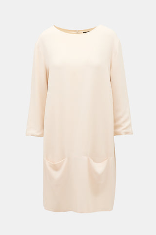 The Row Crepe Shift Dress