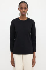 The Row Cropped Jersey Top