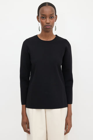 The Row Cropped Jersey Top