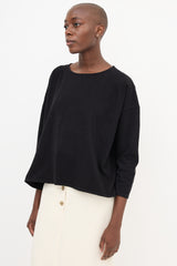 The Row Drop Shoulder Top