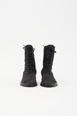 The Row Fara Distressed Combat Boot