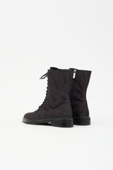 The Row Fara Distressed Combat Boot