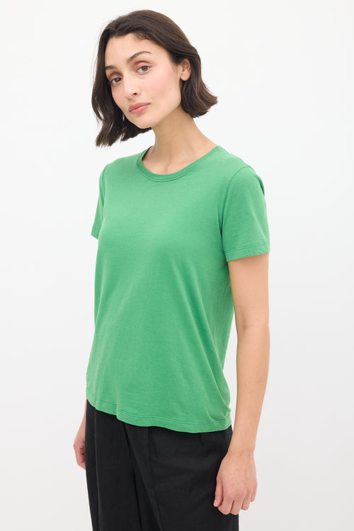 The Row Green Cotton Tori T-Shirt