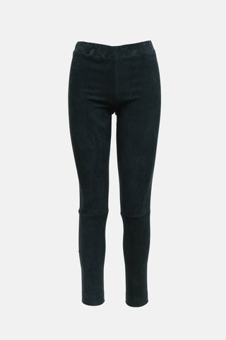The Row Suede Moto Legging