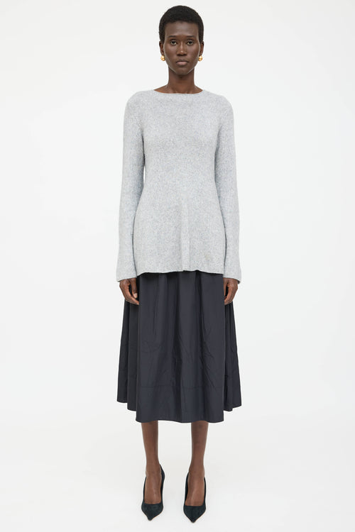 The Row Cashmere Knit Sweater