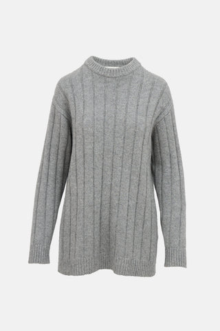 The Row Ribbed Knit Sweater