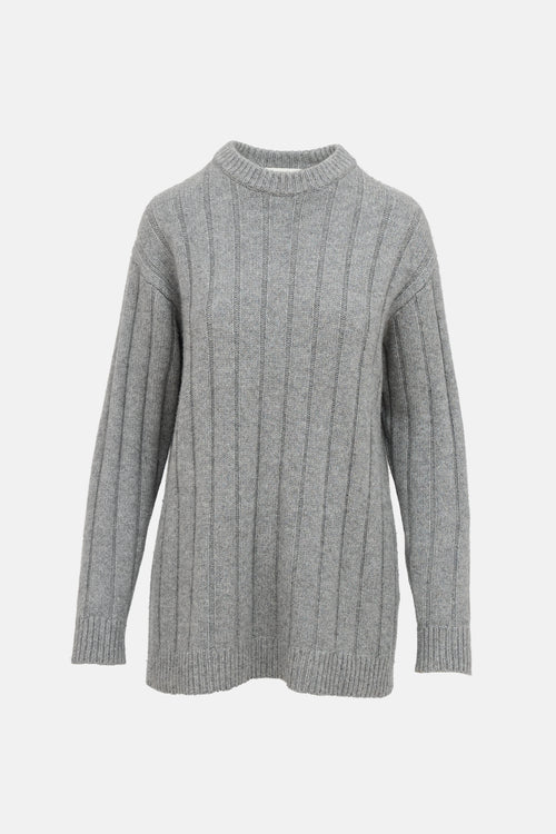 The Row Ribbed Knit Sweater