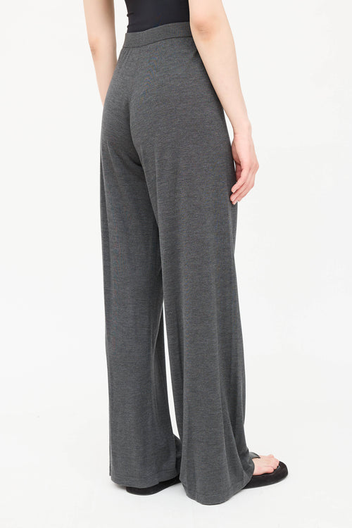 The Row Silk Wide Leg Trouser