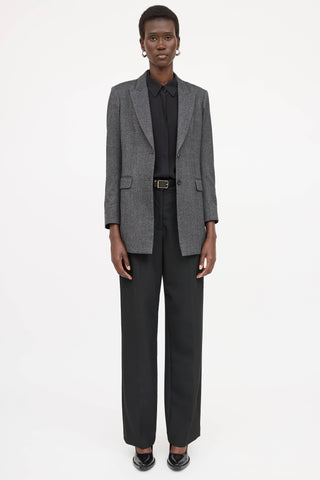 The Row Single Breasted Blazer