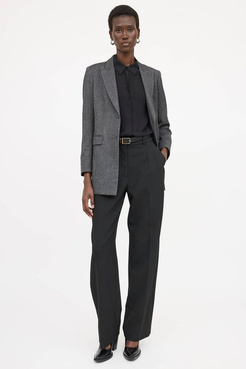 The Row Single Breasted Blazer