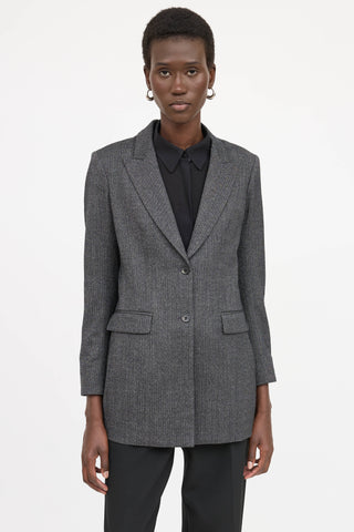 The Row Single Breasted Blazer