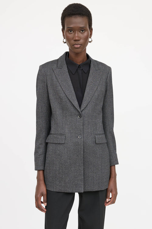 The Row Single Breasted Blazer