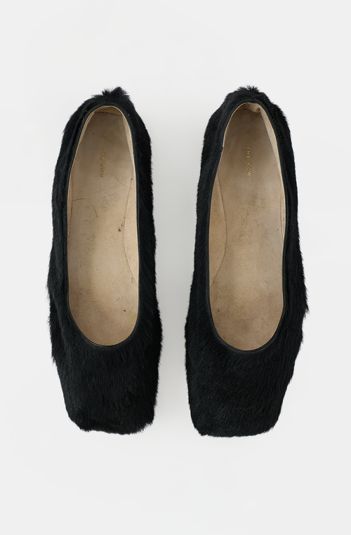 The Row Hair Square Ballet Flat