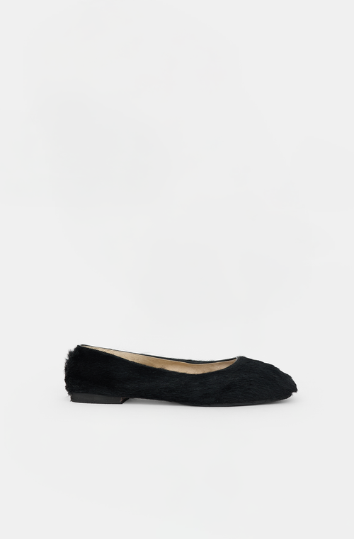 The Row Hair Square Ballet Flat