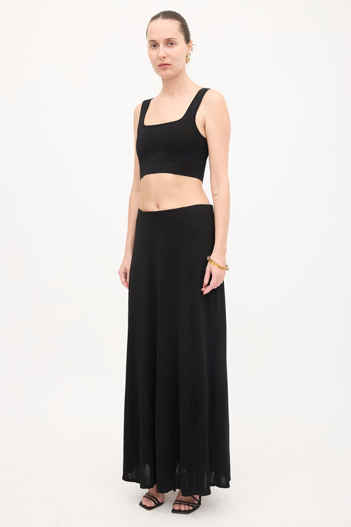 The Row Jersey Midi Skirt