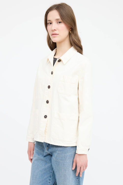 The Row Kurt Denim Chore Coat