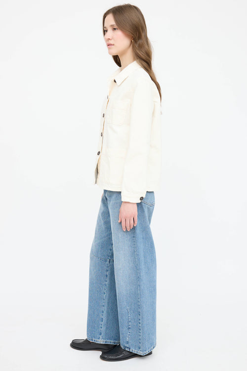 The Row Kurt Denim Chore Coat