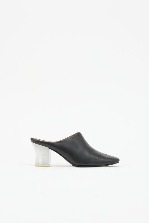 The Row Leather Adela Mule